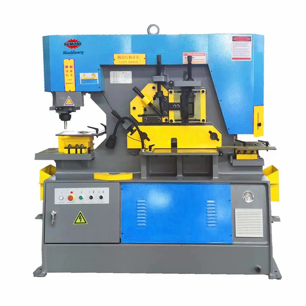 Customized 55ton Horizontal Sumore Q35y Series Hydraulic Iron Worker Ironworkers Cutting Machine